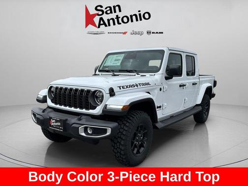 Bright White Clearcoat 2026 Jeep Gladiator Texas Trail 4x4