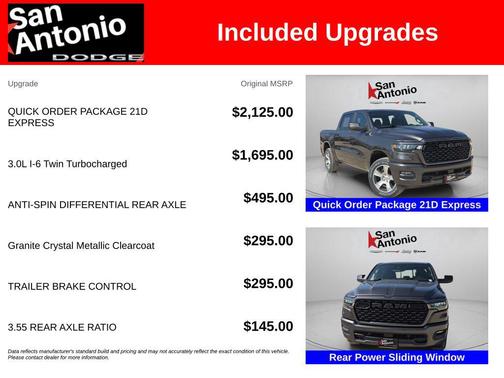 Granite Crystal Metallic Clearcoat 2026 RAM 1500 Express
