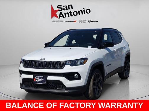 Bright White Clearcoat 2026 Jeep Compass Limited