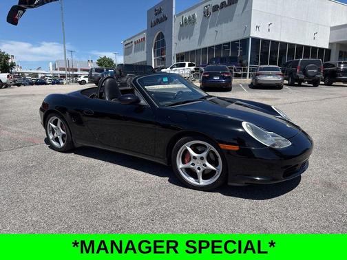 Black 2003 Porsche Boxster S
