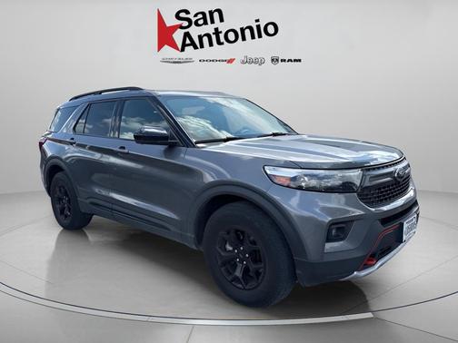 Carbonized Gray Metallic 2023 Ford Explorer Timberline