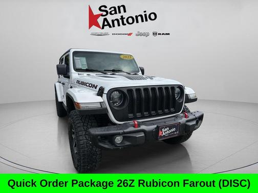 Bright White Clearcoat 2023 Jeep Wrangler Rubicon