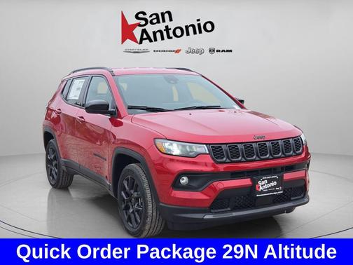 Red Hot Pearlcoat 2026 Jeep Compass Latitude