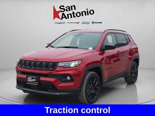 Red Hot Pearlcoat 2026 Jeep Compass Latitude