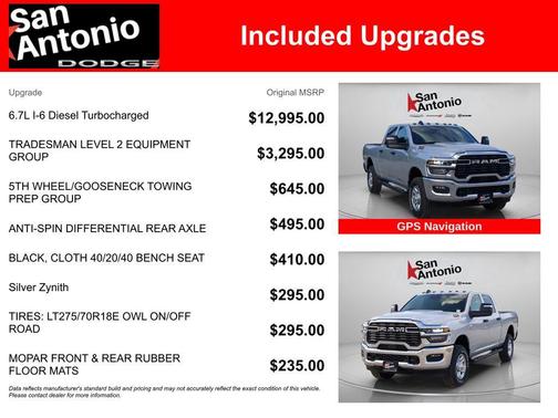 2026 RAM 2500 Tradesman Crew Cab 4x4 6'4' Box