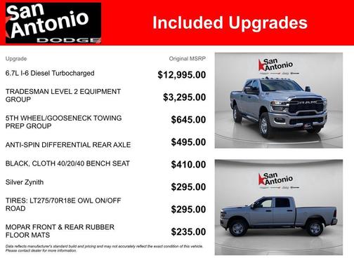 2026 RAM 2500 Tradesman Crew Cab 4x4 6'4' Box