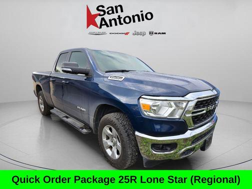 Patriot Blue Pearlcoat 2022 RAM 1500 Big Horn/Lone Star