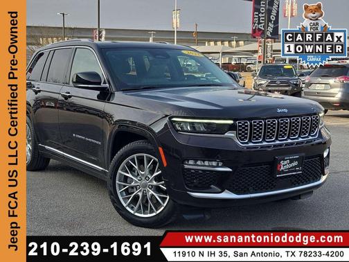 2022 Jeep Grand Cherokee 4xe Summit
