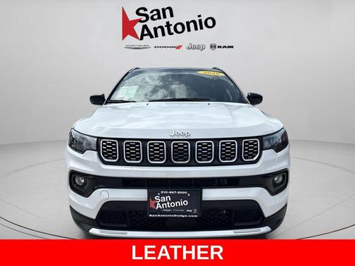 Bright White Clearcoat 2026 Jeep Compass Limited