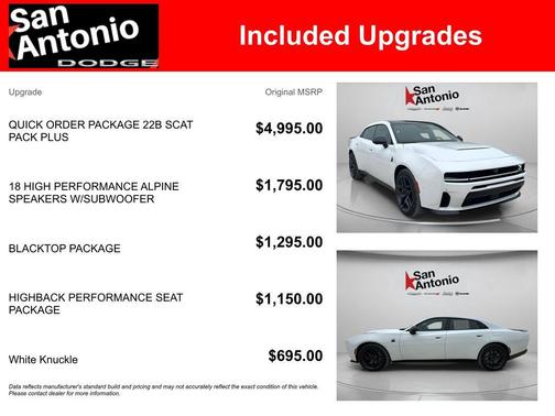 Bright White Clearcoat 2026 Dodge Charger R/T Scat Pack