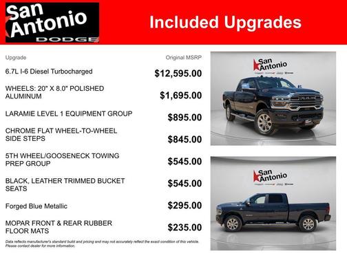 2025 RAM 2500 Laramie Crew Cab 4x4 6'4' Box