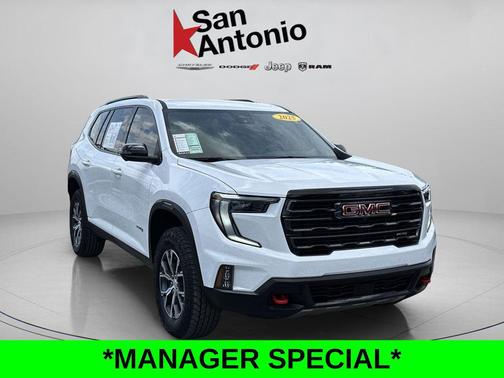 Summit White 2025 GMC Acadia AWD AT4