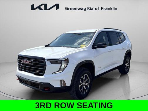 Summit White 2025 GMC Acadia AWD AT4