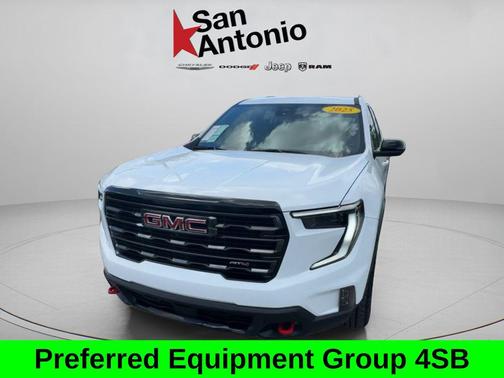 Summit White 2025 GMC Acadia AWD AT4