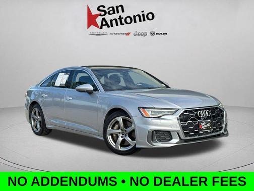 Gray 2024 Audi A6 55 Premium Plus