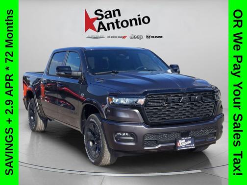 Granite Crystal Metallic Clearcoat 2026 RAM 1500 Big Horn/Lone Star