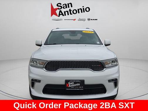 White Knuckle Clearcoat 2022 Dodge Durango SXT RWD