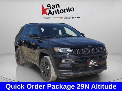Diamond Black Crystal Pearlcoat 2026 Jeep Compass Latitude