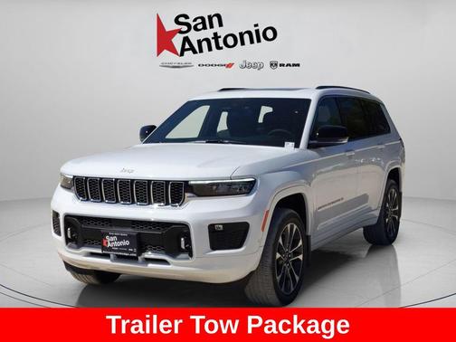 Bright White Clearcoat 2025 Jeep Grand Cherokee L Overland