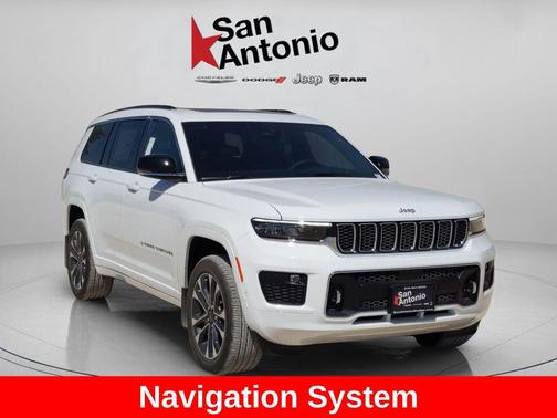 Bright White Clearcoat 2025 Jeep Grand Cherokee L Overland