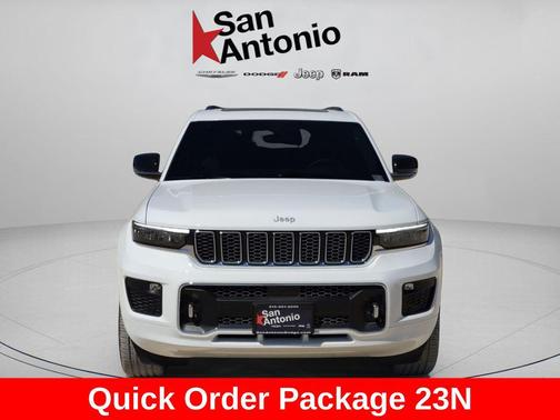 Bright White Clearcoat 2025 Jeep Grand Cherokee L Overland