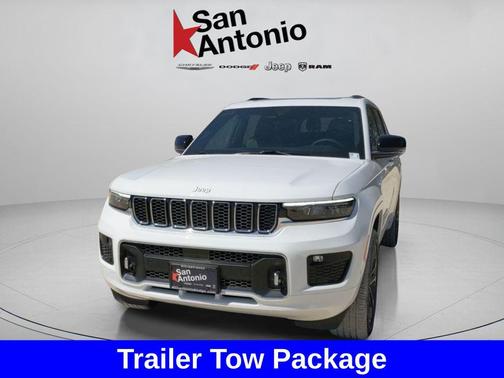 Bright White Clearcoat 2025 Jeep Grand Cherokee L Overland