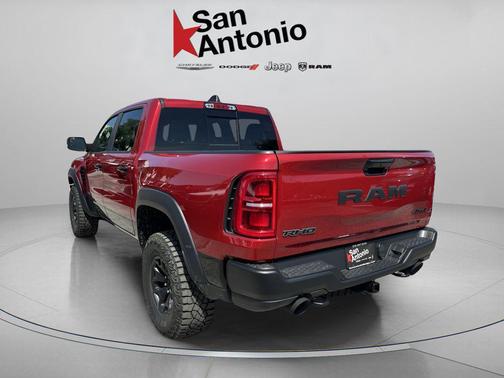 Molten Red Pearlcoat 2026 RAM 1500 RHO Crew Cab 4x4 5'7' Box