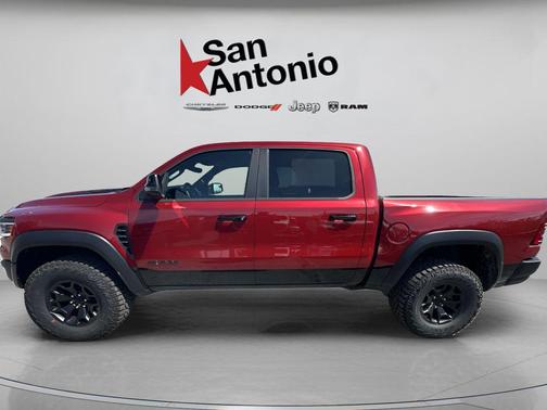 Molten Red Pearlcoat 2026 RAM 1500 RHO Crew Cab 4x4 5'7' Box