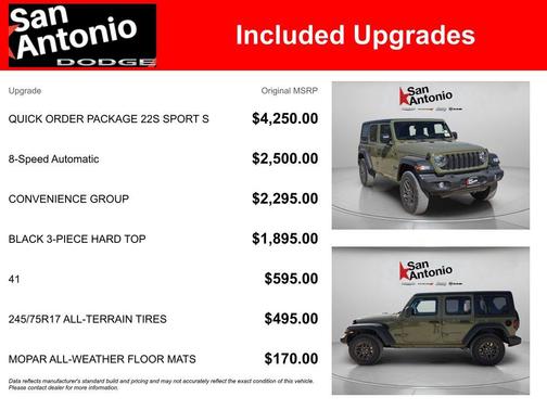 2026 Jeep Wrangler Sport S