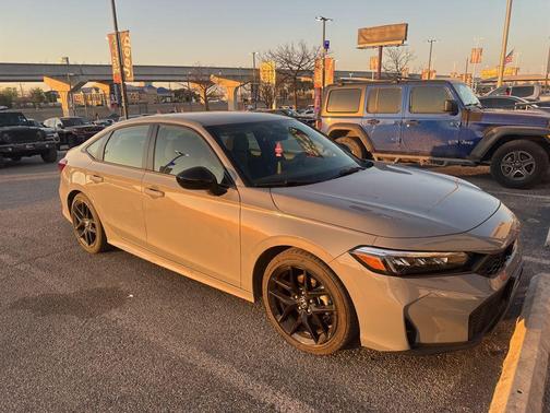 Gray 2025 Honda Civic Sport