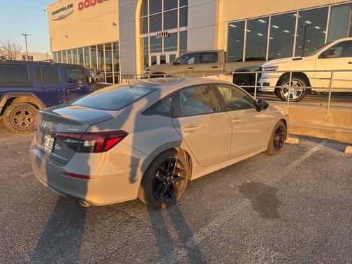 Gray 2025 Honda Civic Sport