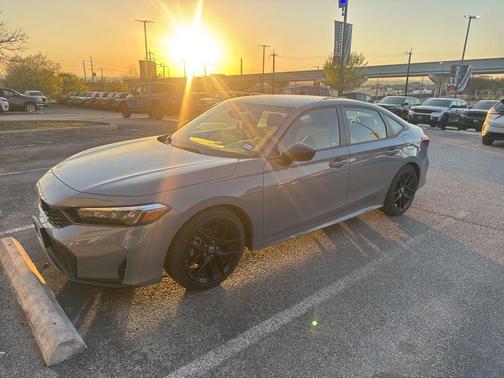 Gray 2025 Honda Civic Sport