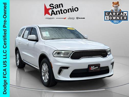 White Knuckle Clearcoat 2021 Dodge Durango SXT RWD