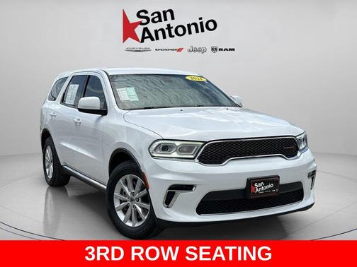 White Knuckle Clearcoat 2021 Dodge Durango SXT RWD