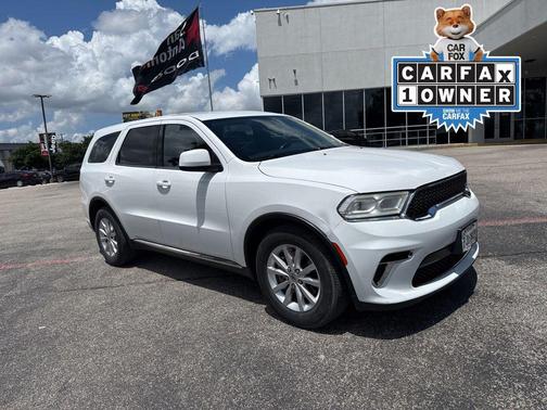 White Knuckle Clearcoat 2021 Dodge Durango SXT RWD