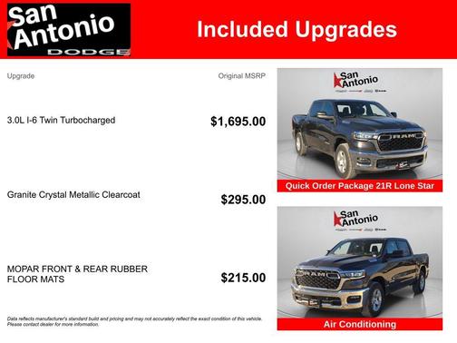 2026 RAM 1500 Big Horn/Lone Star