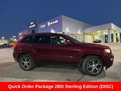 2018 Jeep Grand Cherokee Sterling Edition