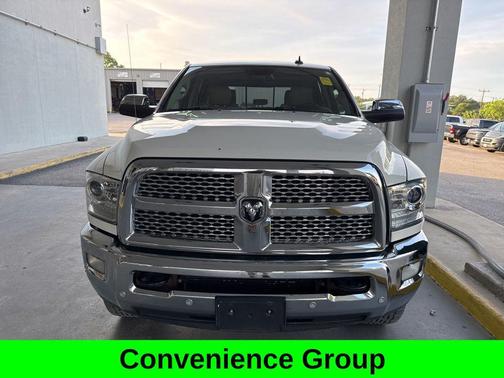 Pearl White 2018 RAM 2500 Laramie Crew Cab 4x4 6'4' Box