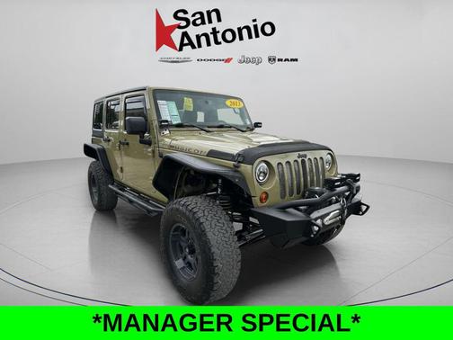 Commando Green 2013 Jeep Wrangler Unlimited Rubicon