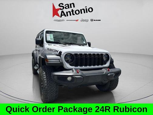 Bright White Clearcoat 2024 Jeep Wrangler Rubicon