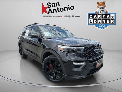 Agate Black Metallic 2023 Ford Explorer ST