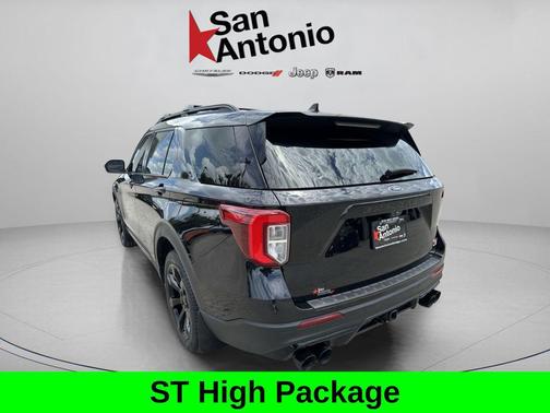 Agate Black Metallic 2023 Ford Explorer ST