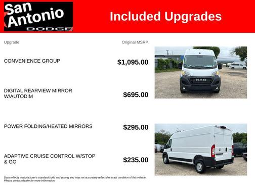 Bright White Clearcoat 2027 RAM ProMaster 2500 Tradesman