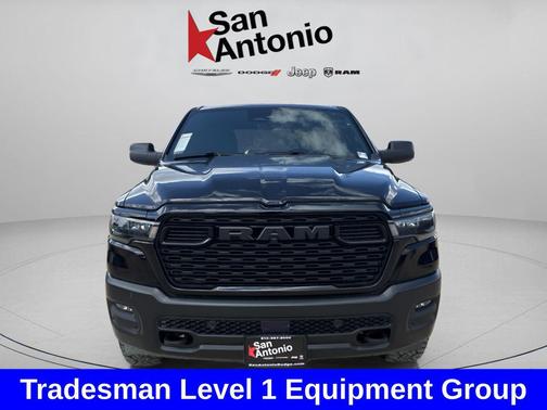 Diamond Black Crystal Pearlcoat 2026 RAM 1500 Warlock Crew Cab 4x4 5'7' Box