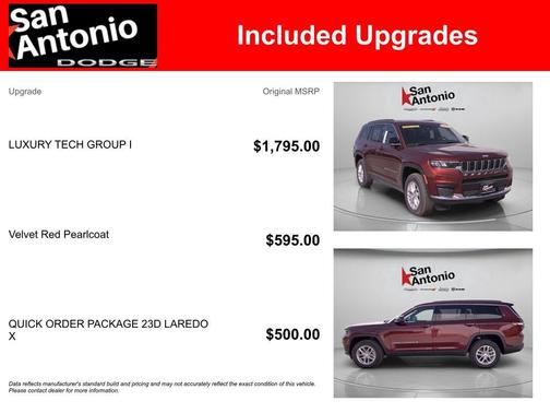 2025 Jeep Grand Cherokee L Laredo