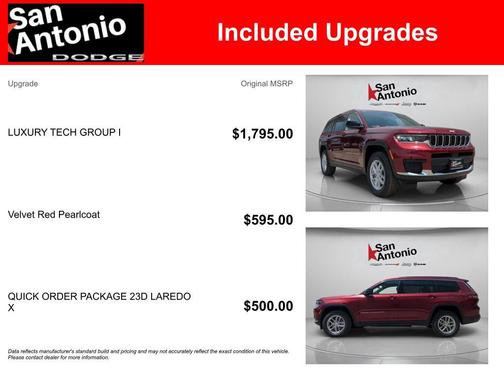 2025 Jeep Grand Cherokee L Laredo