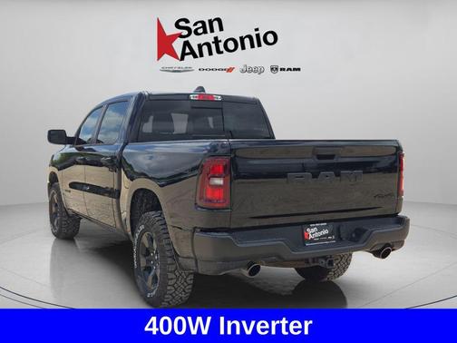 Diamond Black Crystal Pearlcoat 2026 RAM 1500 Warlock Crew Cab 4x4 5'7' Box