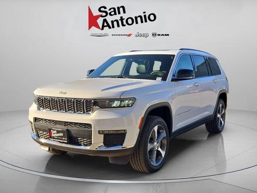 Bright White Clearcoat 2025 Jeep Grand Cherokee L Limited
