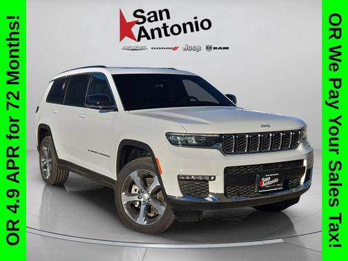 Bright White Clearcoat 2025 Jeep Grand Cherokee L Limited