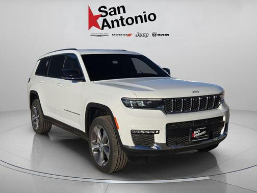 Bright White Clearcoat 2025 Jeep Grand Cherokee L Limited